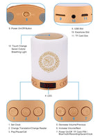 Haut-parleur Bluetooth Coran avec lumière