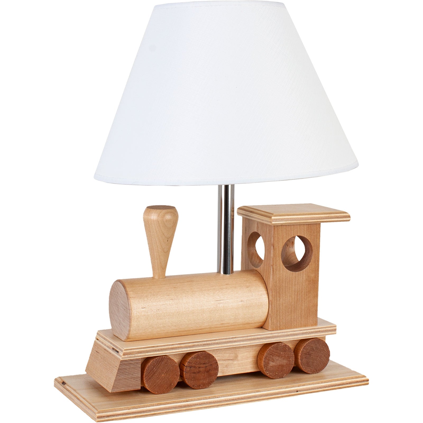 Lampe de table Locomotive en bois