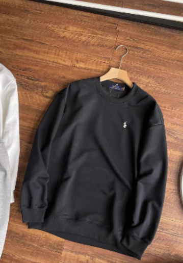 Sweat-shirt Ralph Lauren à col rond avec logo poney (Un)