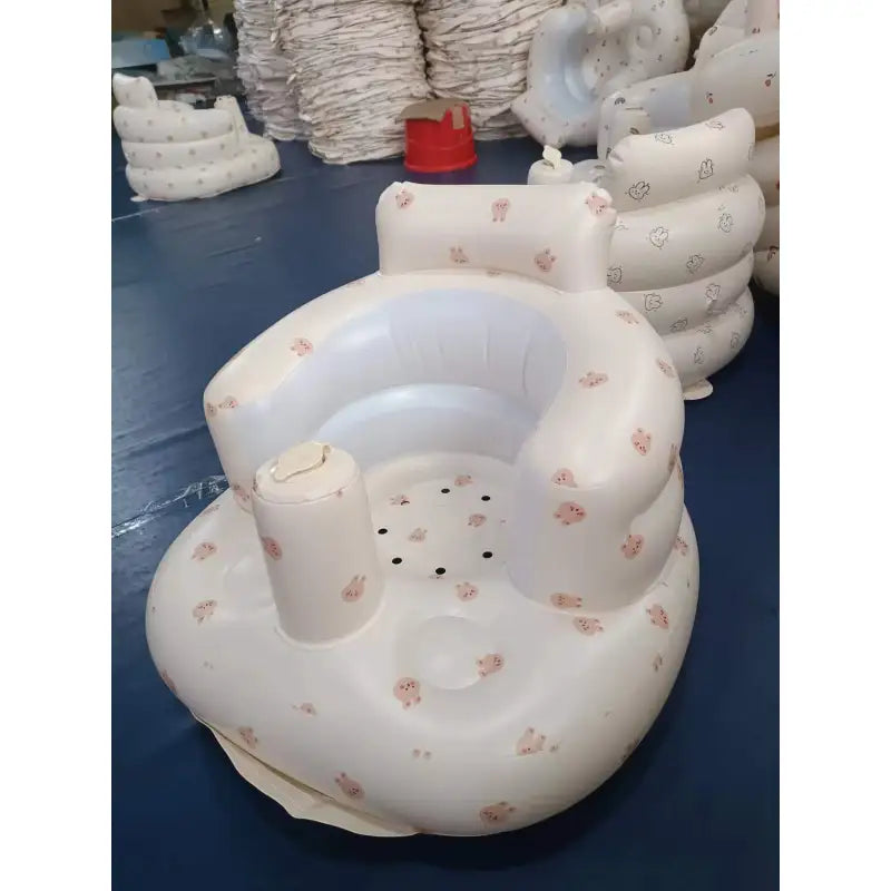 Chaise bébé gonflable pour les repas et le bain