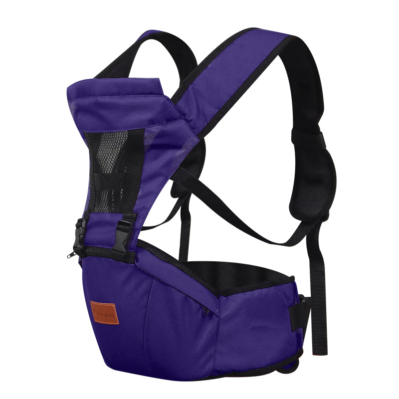 Porte-bébé multifonctionnel avec assise sur la hanche