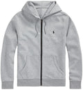 Sweat à capuche en polaire technique double maille POLO RALPH LAUREN - XXL - Gris cendré