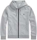 Sweat à capuche en polaire technique double maille POLO RALPH LAUREN - XXL - Gris cendré