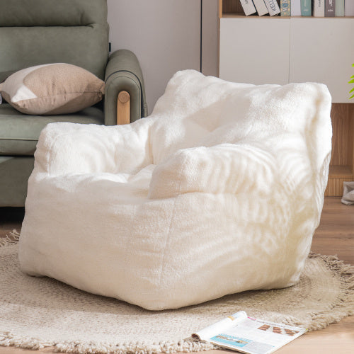 Pouf en mousse capitonnée douce en forme d'ourson
