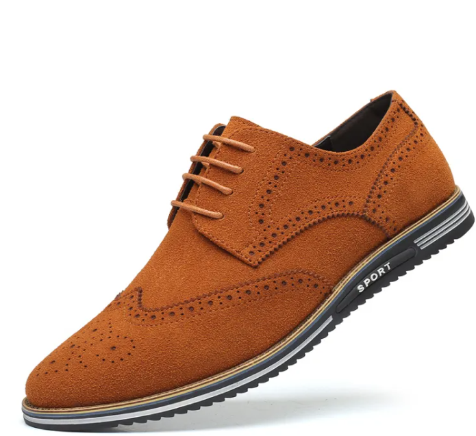 Baskets basses en daim britannique