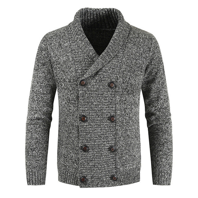 Gilet cardigan à capuche pour homme, coupe ajustée