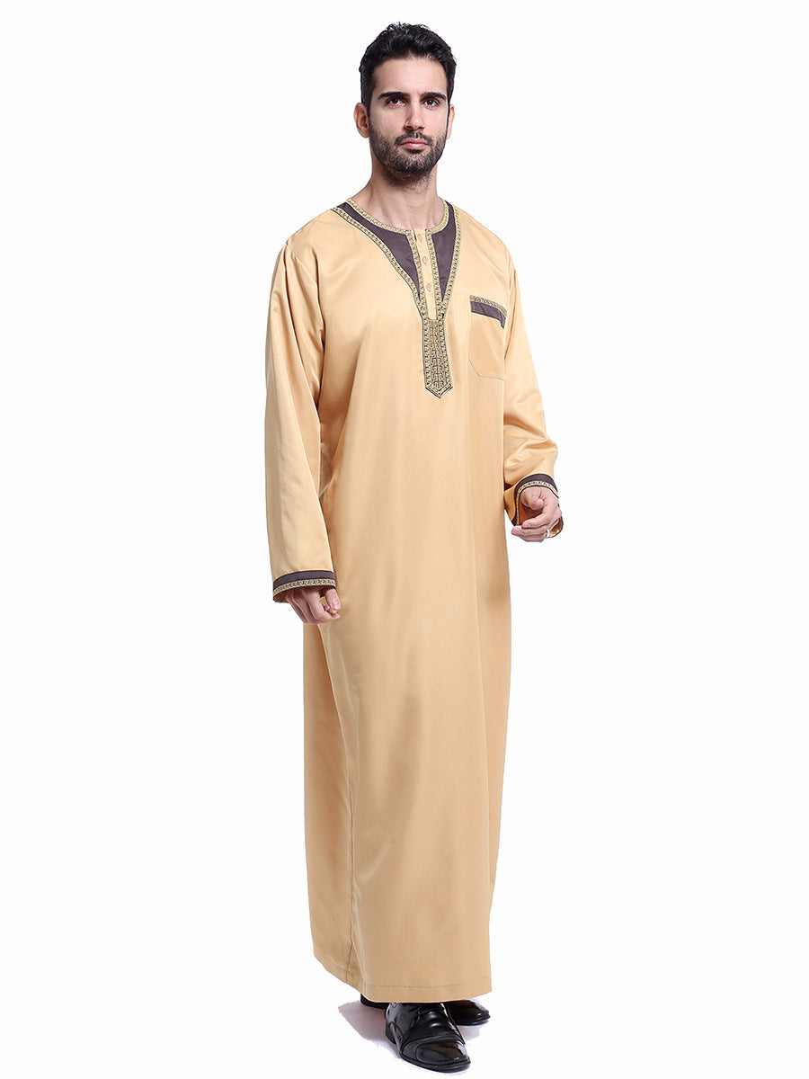 Robe musulmane arabe du Moyen-Orient pour homme