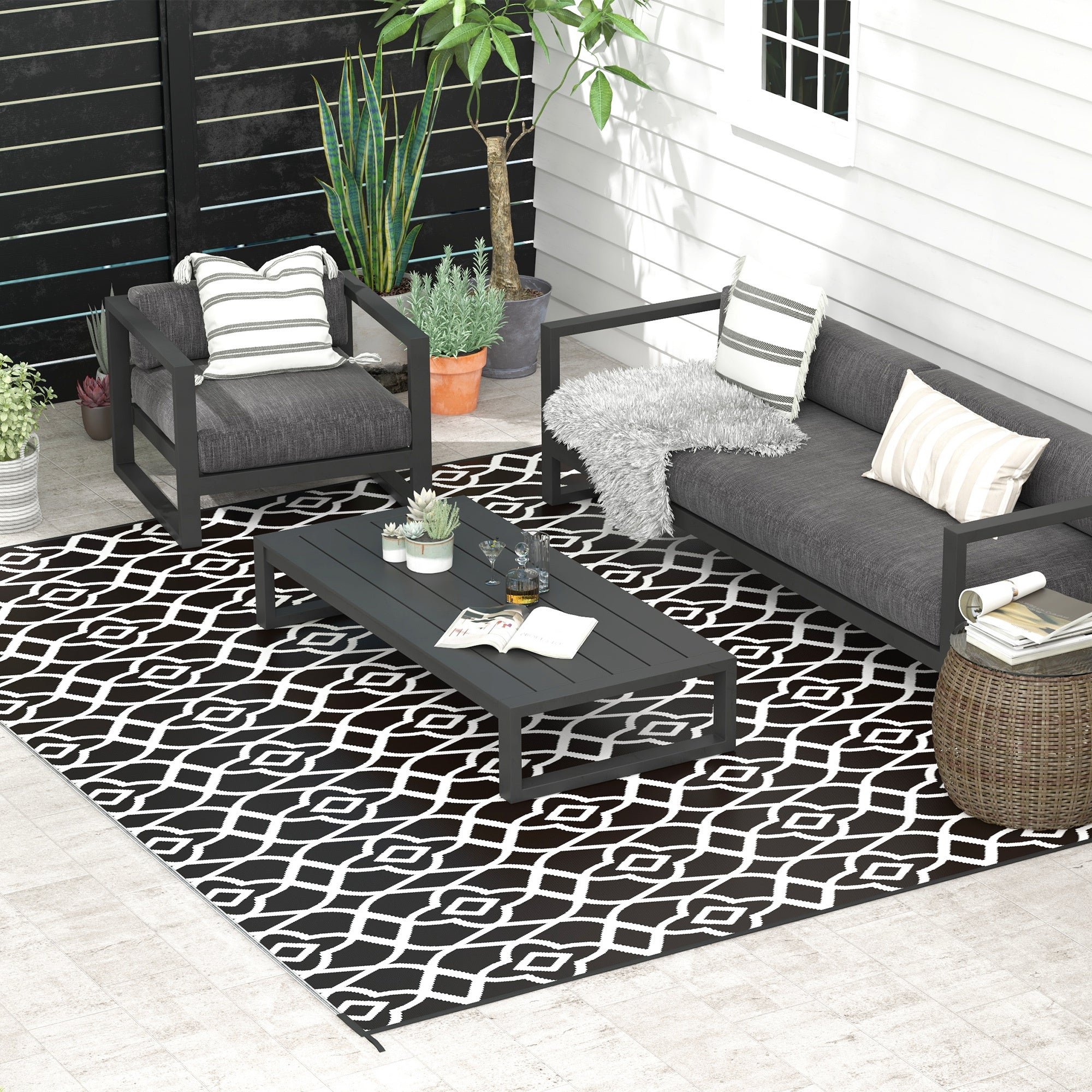 Tapis d'extérieur en polypropylène
