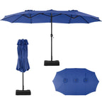 Parasol de terrasse extérieur de 4,5 m (15 pi)