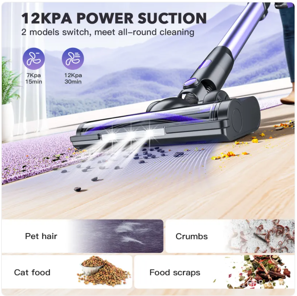 Aspirateur télescopique portable pour le nettoyage domestique