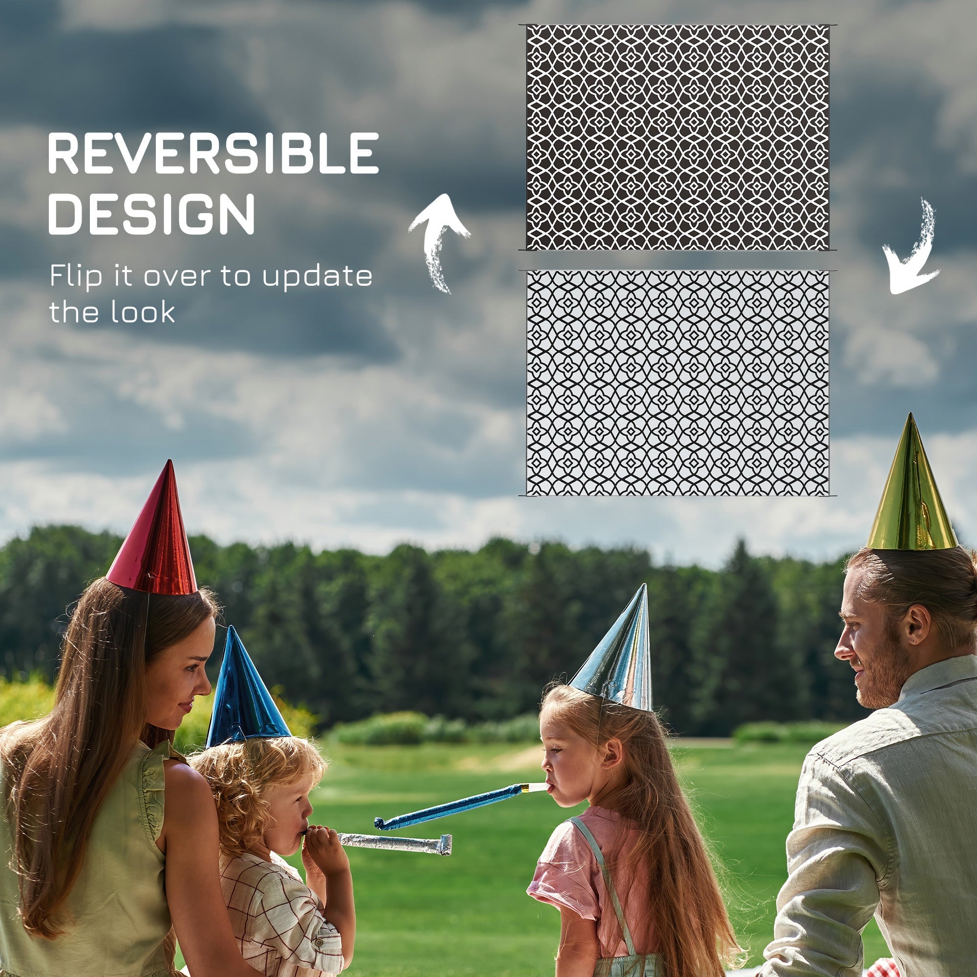 Tapis d'extérieur en polypropylène