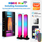 Éclairage d'ambiance LED musical WiFi pour configuration de jeu