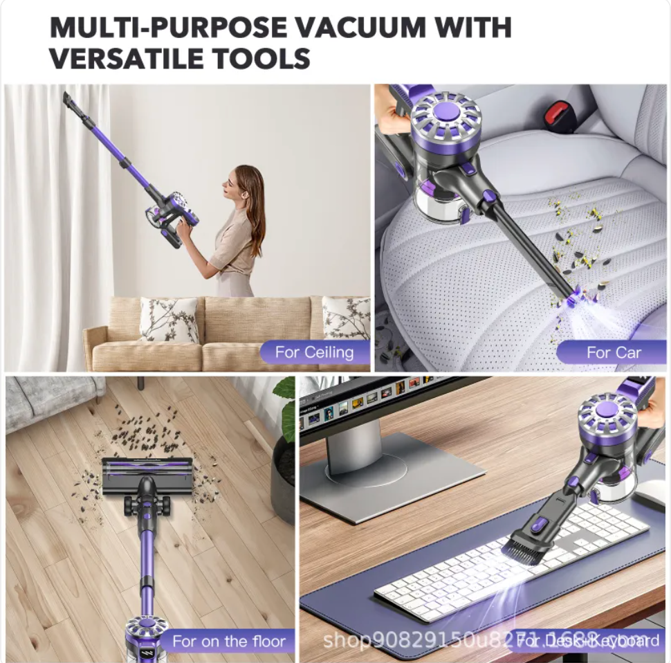 Aspirateur télescopique portable pour le nettoyage domestique
