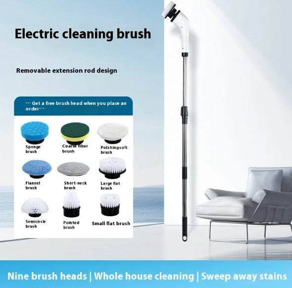 Brosse de nettoyage électrique étanche