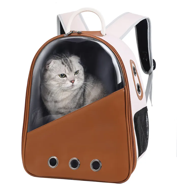 Sac de Transport pour Chat en PU Polyvalent