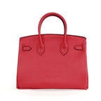 Sac Platinum en cuir de vachette pleine fleur pour femme