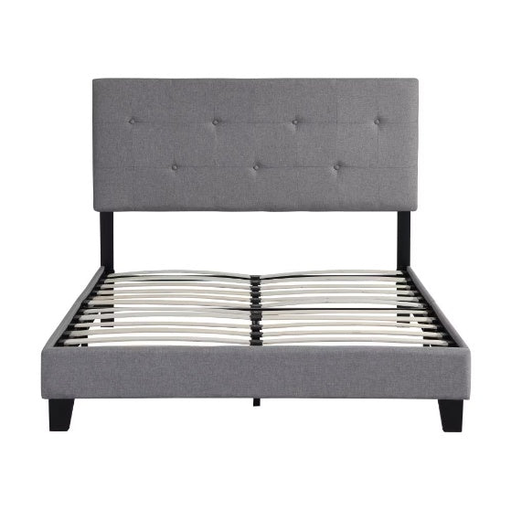 Cadre de lit plateforme rembourré de taille Queen