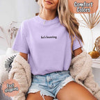 T-shirt humoristique sur le mode de vie en plein air pour femmes