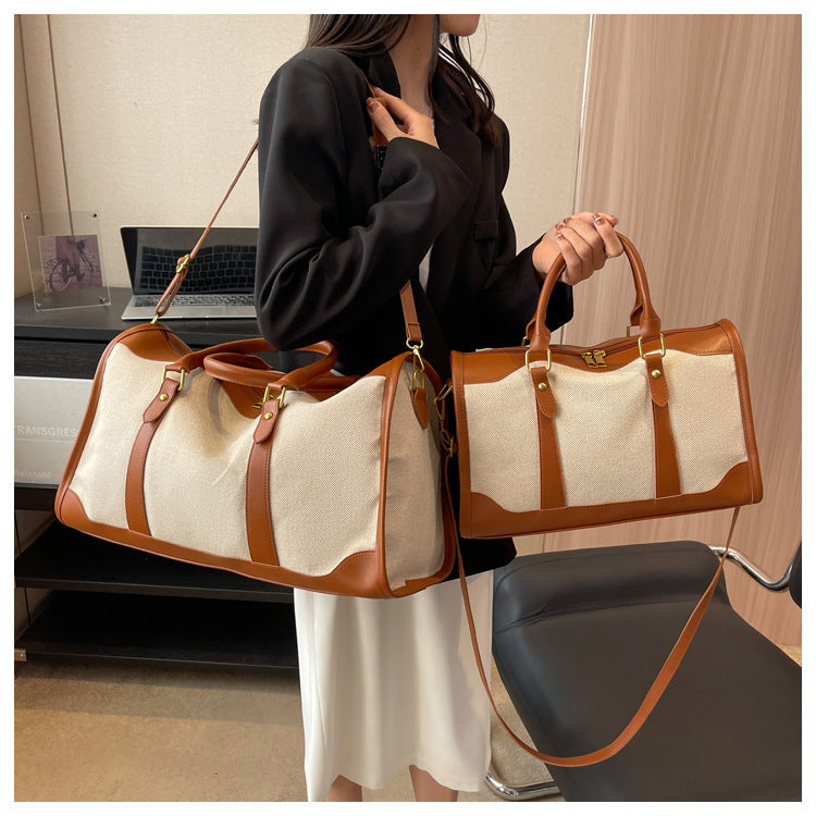 Voyagera™ – Sac fourre-tout de voyage en toile (grande capacité)