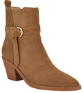 Bottines Nine West pour femme LEMONE en daim cognac, taille 120 11