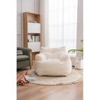 Pouf en mousse capitonnée douce en forme d'ourson