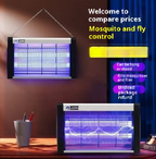 Lampe anti-mouches et moustiques électrique d'intérieur