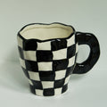Tasses à café et à thé en céramique peintes à la main