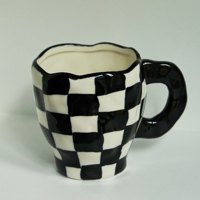 Tasses à café et à thé en céramique peintes à la main
