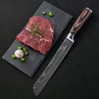 Ensemble de couteaux de cuisine style Damas