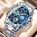 Montre à quartz, montre de ville étanche, petit modèle à trois broches