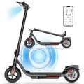 Trottinette électrique SISIGAD pour adultes, moteur de 500 W (puissance maximale), pneus pleins de 8,5 pouces, vitesse maximale de 30 km/h, grande autonomie, pliable, idéale pour les trajets quotidiens, avec double système de freinage et application de co