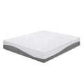 Matelas PrimaSleep Twin 10 pouces en mousse à mémoire de forme infusée de gel pour un confort optimal et un soulagement des points de pression. Certifié CertiPUR-US. Livré en boîte. Fermeté moyenne. Gris.