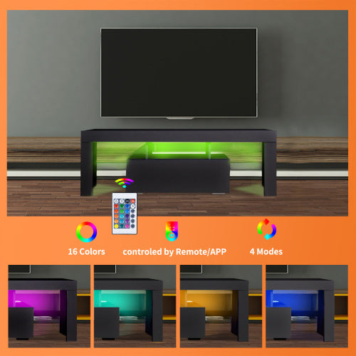 Meuble TV avec espace de rangement