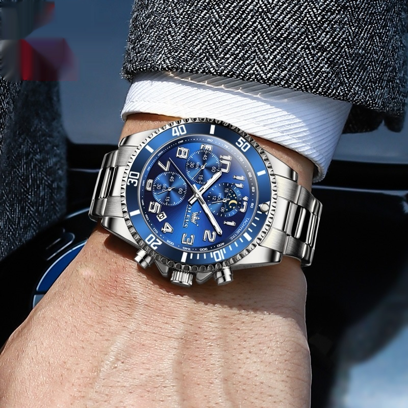 Montre multifonction pour homme