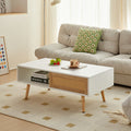Table basse en rotin de 41,34 pouces