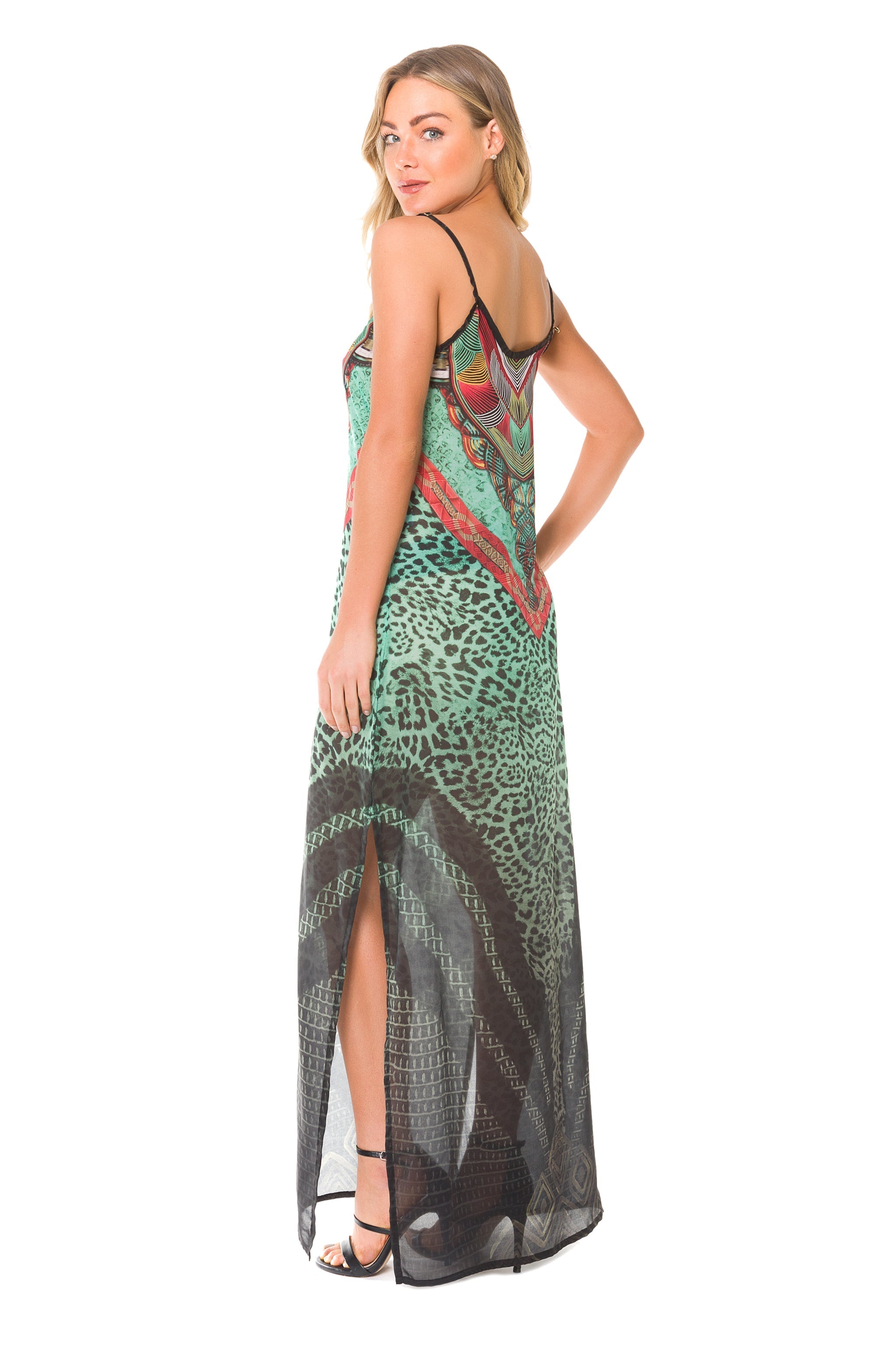 Robe longue bohème chic