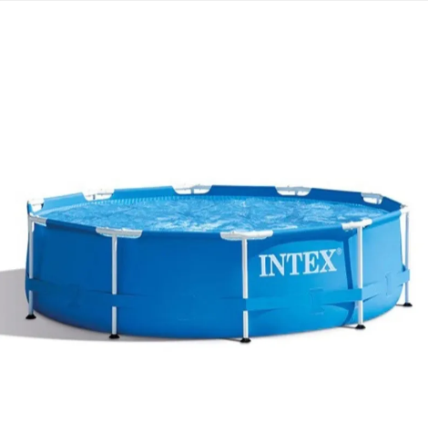 Piscine gonflable ronde à supports