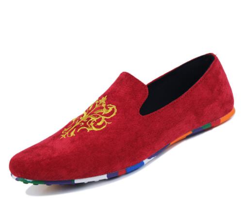 Chaussures brodées pour hommes