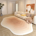 Tapis de forme irrégulière