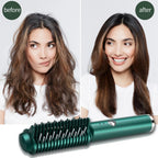 Peigne électrique double usage pour boucler et lisser les cheveux