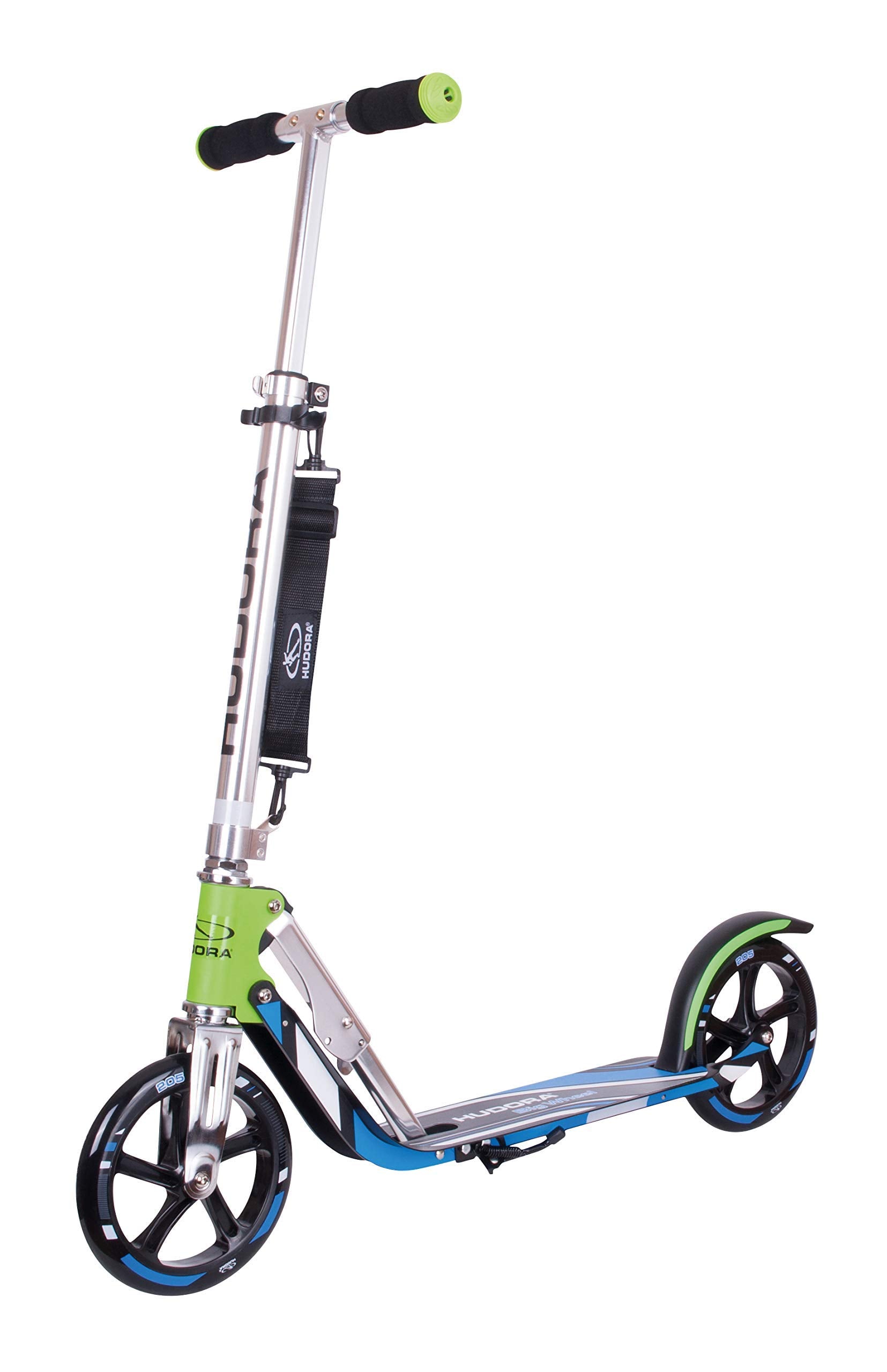 Trottinette HUDORA BigWheel 205 : le modèle original avec technologie RX Pro, trottinette pliable de ville