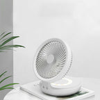 Ventilateur sans fil suspendu à circulation d’air – rechargeable USB