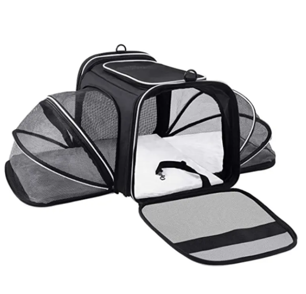 Sac de transport souple et pliable pour chats et chiens
