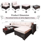 Canapé d'extérieur et mobilier de jardin