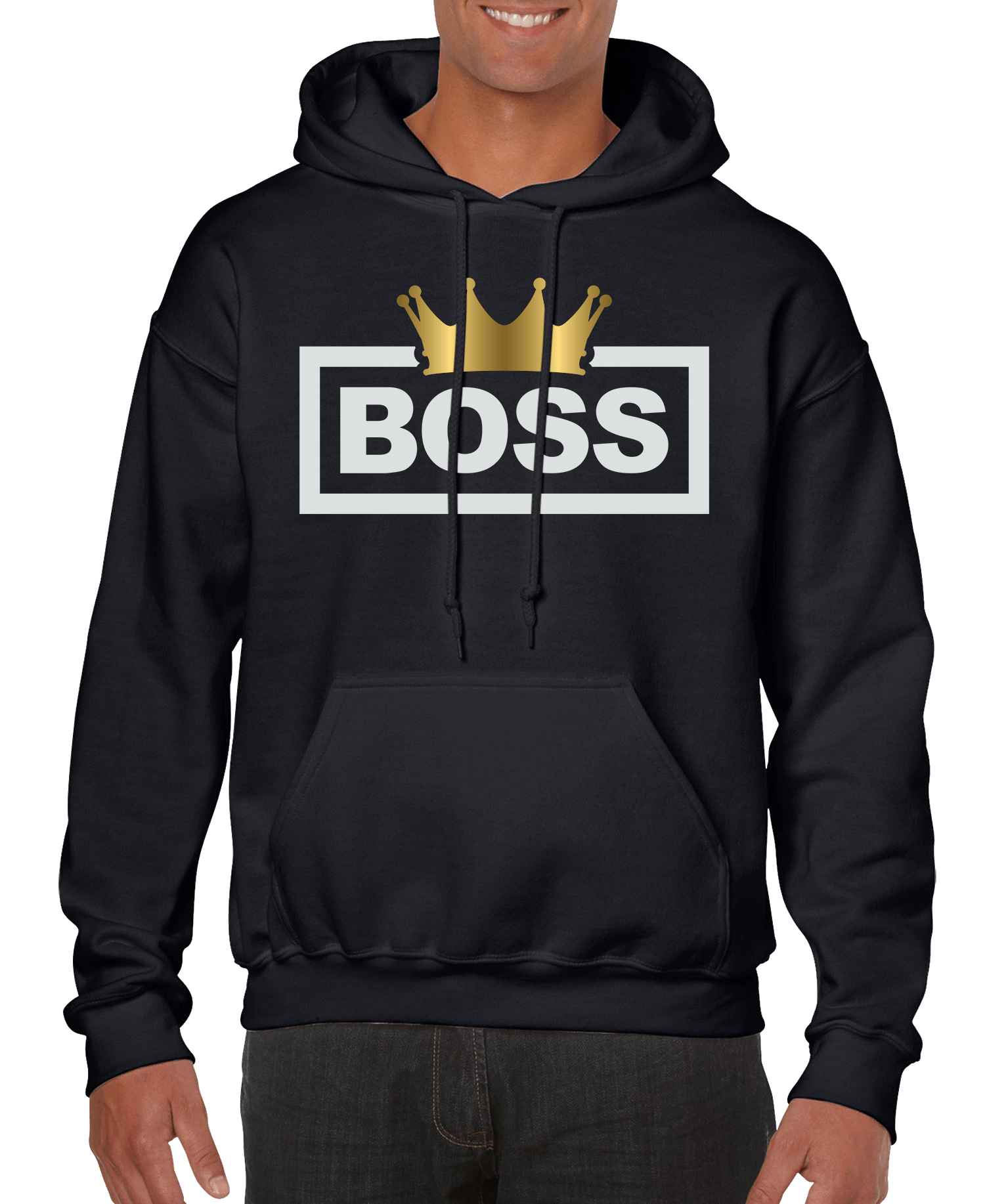 Sweat à capuche Boss Crown pour homme