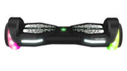 Hoverboard Hover-1 All-Star 2.0 : vitesse maximale de 11 km/h, autonomie de 11 km, double moteur de 200 W, recharge en 5 heures, poids maximal de 100 kg, roues et phares à LED, équilibrage automatique.