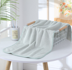 Serviette pour cheveux en microfibre polaire corail à séchage rapide