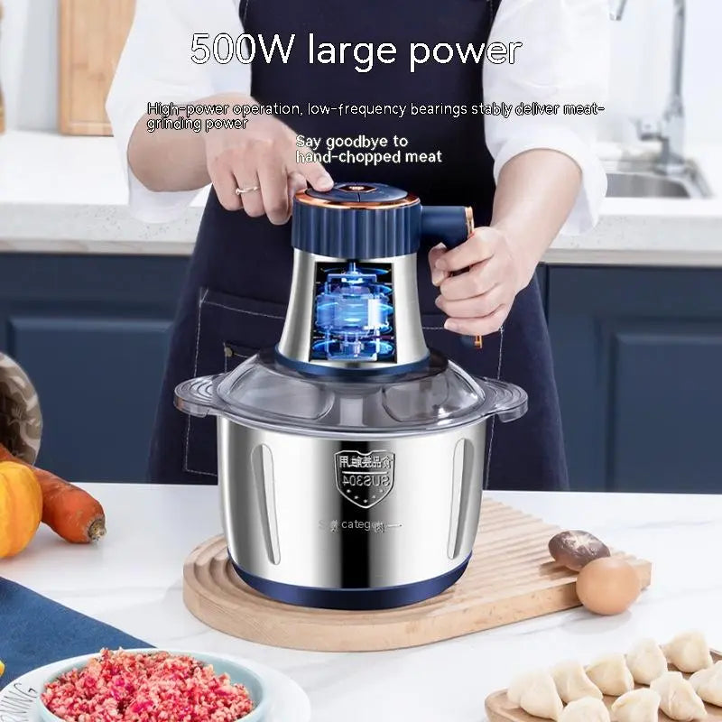 Hachoir à viande en acier inoxydable