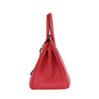 Sac Platinum en cuir de vachette pleine fleur pour femme