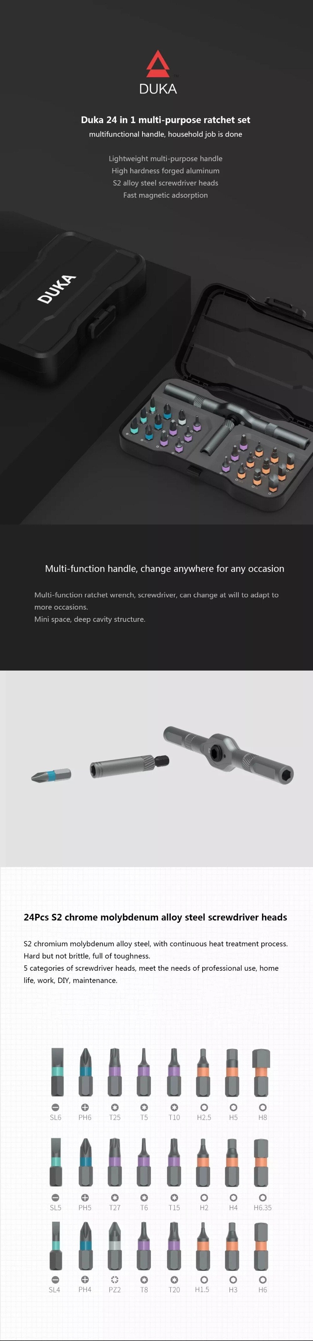 Boîte à outils multifonctionnelle pour la réparation de matériel